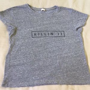 “Killin’ It” Gray Tee